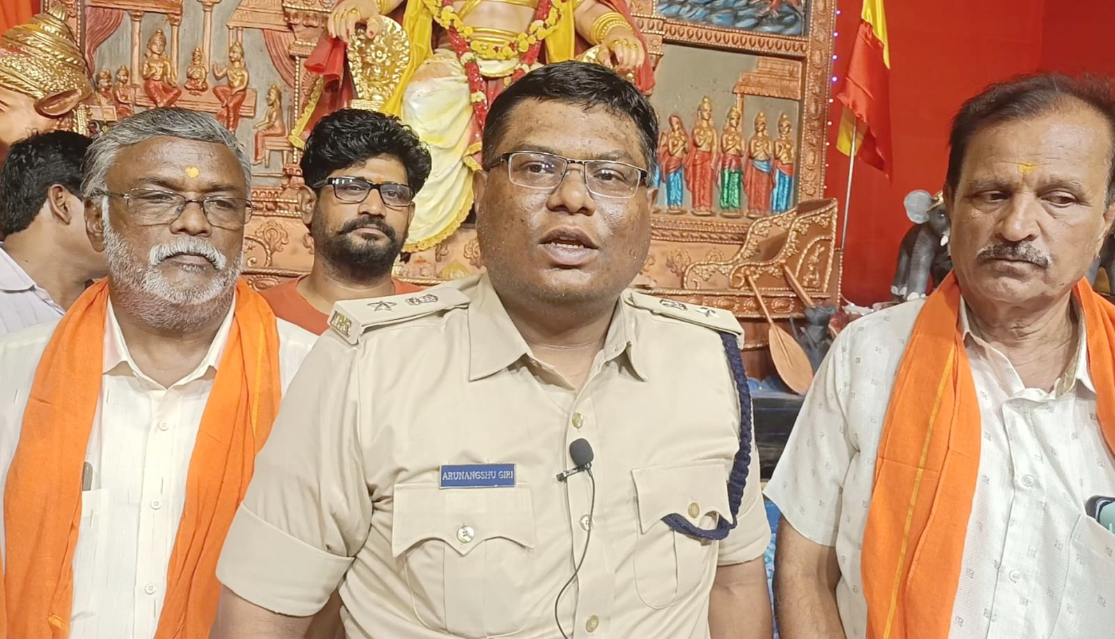 ಕರ್ಕಶ ಡಿಜೆ ಬಳಸಿದರೆ ವಾಹನ ಸೀಜ್: ಎಸ್‌ಪಿ ಅರುಣಾಂಶು ಗಿರಿ ಎಚ್ಚರಿಕೆ