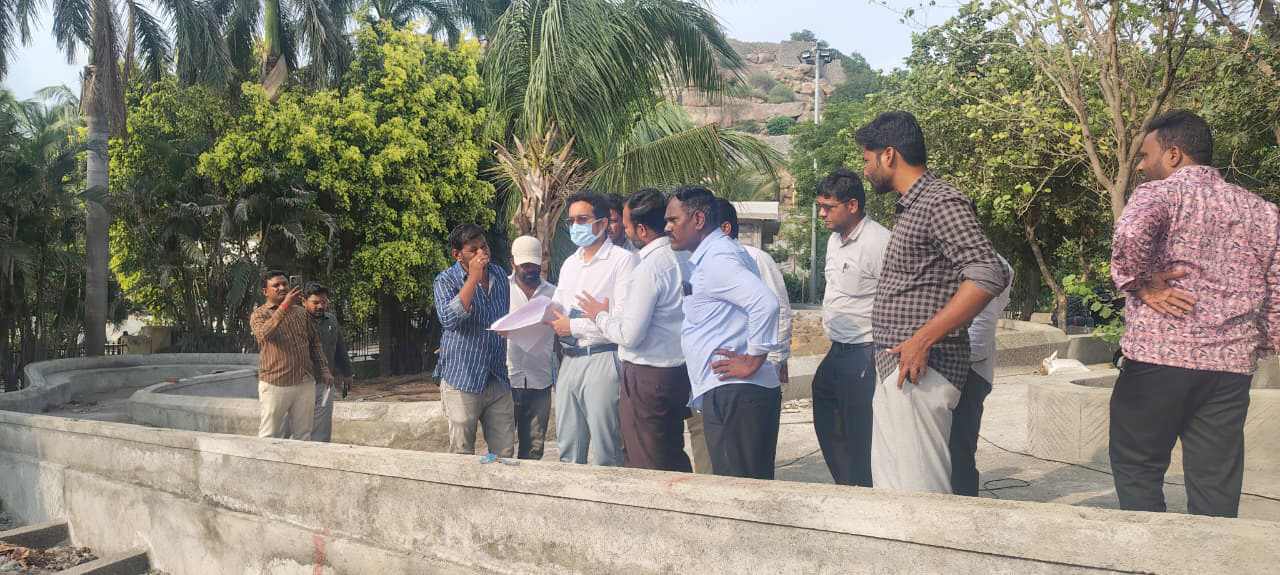 ಗಣೇಶ ವಿಸರ್ಜನೆ ಸಿದ್ಧತೆ, ನಗರಾಭಿವೃದ್ಧಿ ಕಾಮಗಾರಿಗಳ ಪರಿಶೀಲನೆ: ಜುಬಿನ್ ಮಹಾಪಾತ್ರ