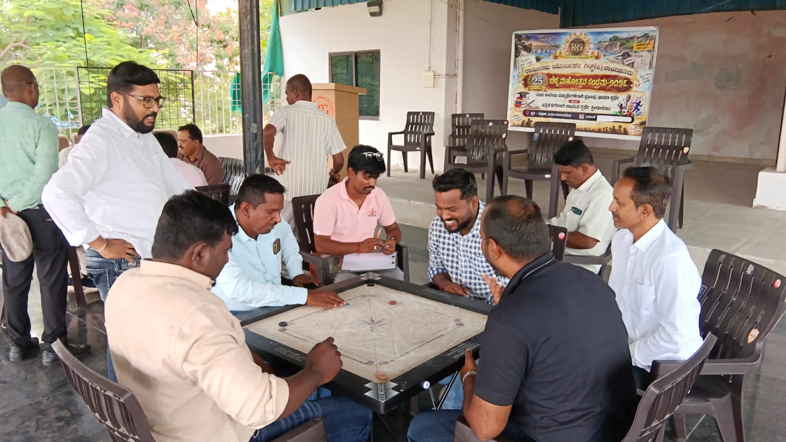 ಬೆಳ್ಳಿ ಮಹೋತ್ಸವ ಸಂಭ್ರಮ: ಪತ್ರಕರ್ತರ ಕೇರಂ ಕ್ರೀಡಾಕೂಟಕ್ಕೆ ಚಾಲನೆ