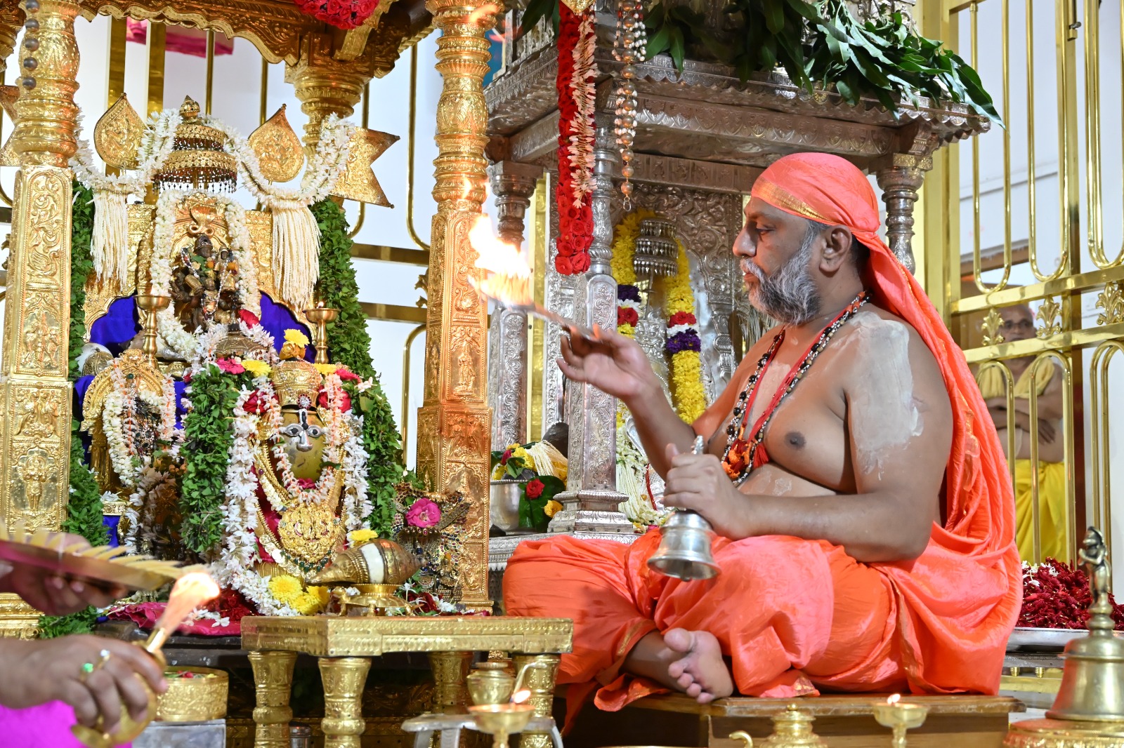 ಮಂತ್ರಾಲಯ ಶ್ರೀಮಠದಲ್ಲಿ ಶ್ರದ್ಧಾಭಕ್ತಿಯಿಂದ ಅನಂತ ಚತುರ್ದಶಿ ವ್ರತಾಚರಣೆ