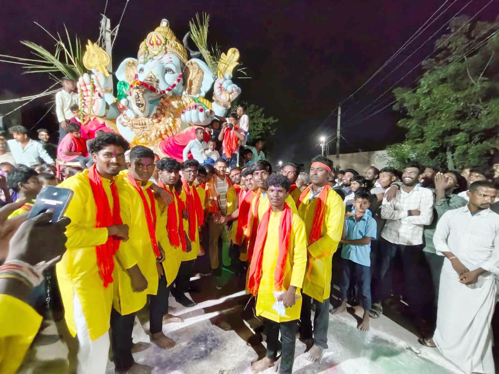 ಡಿಜೆ ಅಬ್ಬರವಿಲ್ಲದೆ ಕಲಾ ಪ್ರದರ್ಶನದೊಂದಿಗೆ ವಡವಾಟಿಯಲ್ಲಿ ಗಣೇಶ ವಿಸರ್ಜನೆ