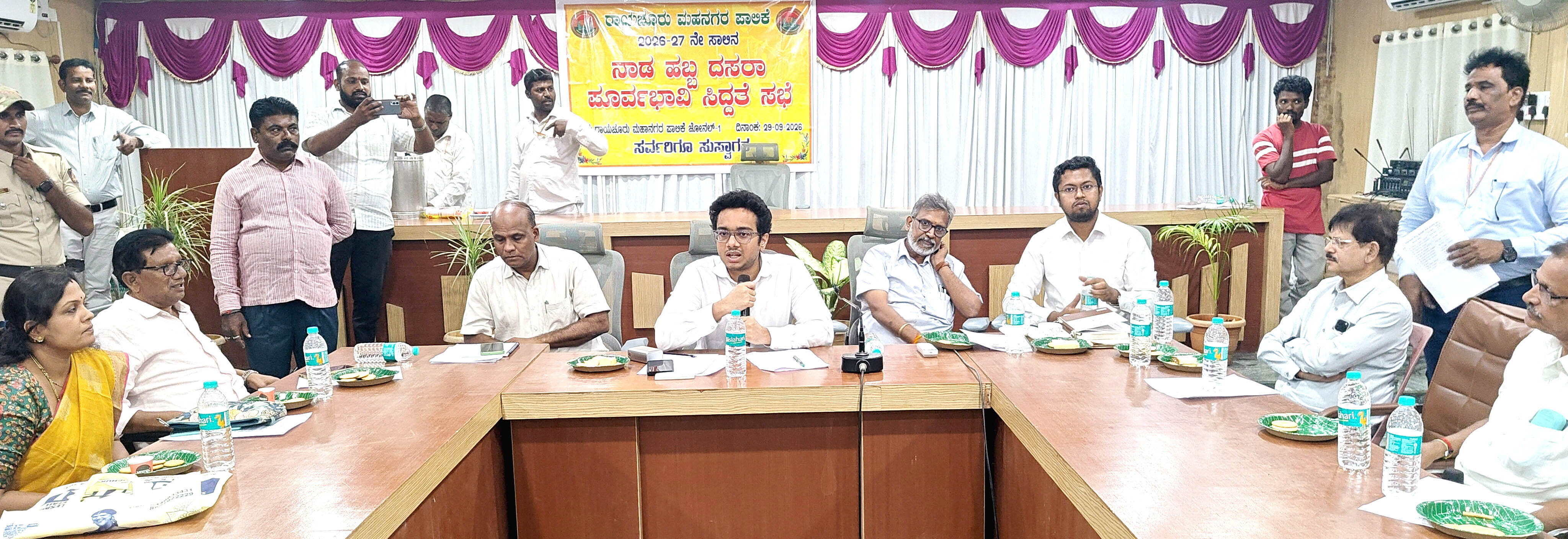 ಅರ್ಥಪೂರ್ಣವಾಗಿ ದಸರಾ ಆಚರಣೆಗೆ ಅಗತ್ಯ ಕ್ರಮಕ್ಕೆ ಆಯುಕ್ತ ಜುಬಿನ್ ಸೂಚನೆ