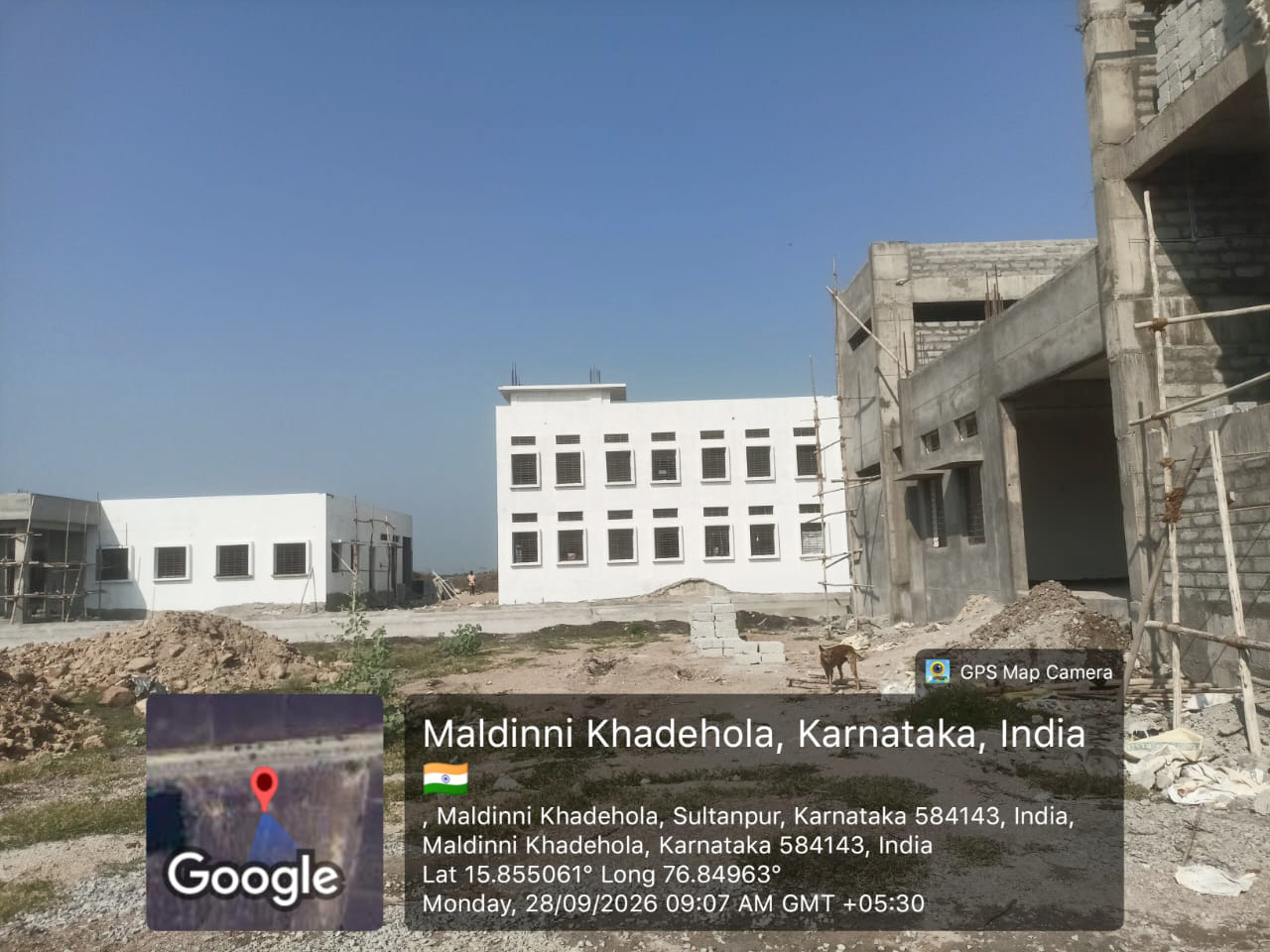 ಕಿತ್ತೂರು ರಾಣಿ ಚನ್ನಮ್ಮ ಶಾಲೆ ಕಟ್ಟಡ ಕಾಮಗಾರಿ ಕಳಪೆ: ಆರೋಪ