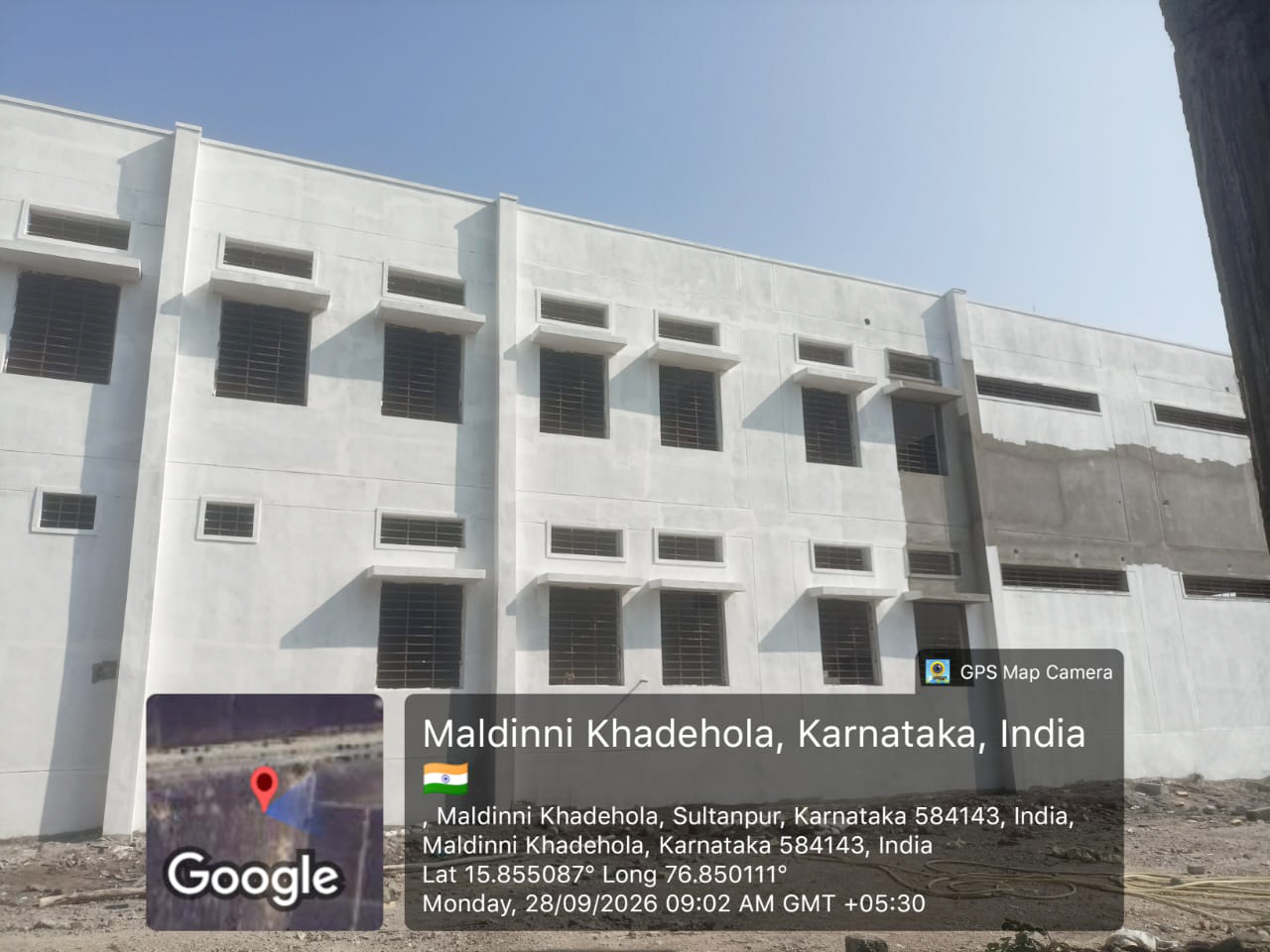 ಕಿತ್ತೂರು ರಾಣಿ ಚನ್ನಮ್ಮ ಶಾಲೆ ಕಟ್ಟಡ ಕಾಮಗಾರಿ ಕಳಪೆ: ಆರೋಪ