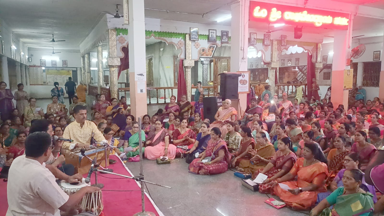500 ಮಹಿಳೆಯರಿಂದ ಸಾಮೂಹಿಕ ಗಾಯನಾಭ್ಯಾಸ