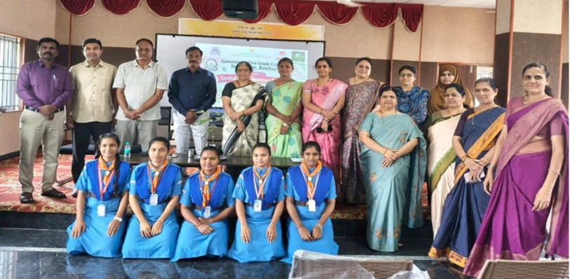 ಪರಿಸರಸ್ನೇಹಿ ಸ್ಯಾನಿಟರಿ ಪ್ಯಾಡ್ ಬಳಕೆ ಕುರಿತು ವಿದ್ಯಾರ್ಥಿನಿಯರಿಗೆ ಜಾಗೃತಿ