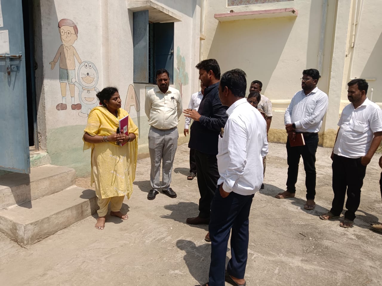 ವಿವಿಧ ಗ್ರಾಮ ಪಂಚಾಯಿತಿಗಳಿಗೆ ಜಿಪಂ ಸಿಇಒ ಶ್ರೀ ಈಶ್ವರ್ ಕಾಂದೂ ಭೇಟಿ