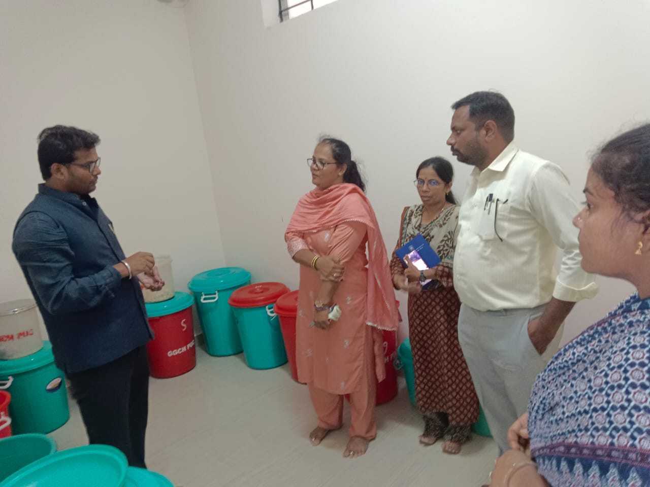ವಿವಿಧ ಗ್ರಾಮ ಪಂಚಾಯಿತಿಗಳಿಗೆ ಜಿಪಂ ಸಿಇಒ ಶ್ರೀ ಈಶ್ವರ್ ಕಾಂದೂ ಭೇಟಿ