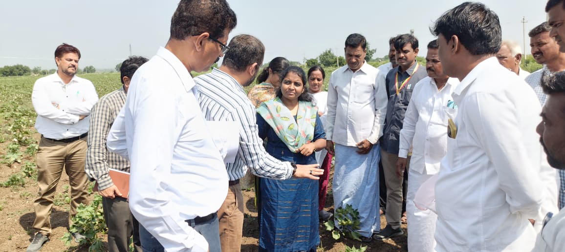 ಕೇಂದ್ರ ಬರ ಅಧ್ಯಯನ ತಂಡದ ಭೇಟಿ ಹಿನ್ನೆಲೆ: ಜಿಲ್ಲಾಧಿಕಾರಿ ಪೂವಿತಾ ಎಸ್. ಪೂರ್ವಭಾವಿ ಪರಿಶೀಲನೆ