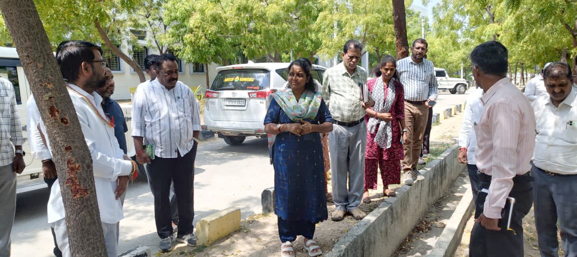 ಕೇಂದ್ರ ಬರ ಅಧ್ಯಯನ ತಂಡದ ಭೇಟಿ ಹಿನ್ನೆಲೆ: ಜಿಲ್ಲಾಧಿಕಾರಿ ಪೂವಿತಾ ಎಸ್. ಪೂರ್ವಭಾವಿ ಪರಿಶೀಲನೆ