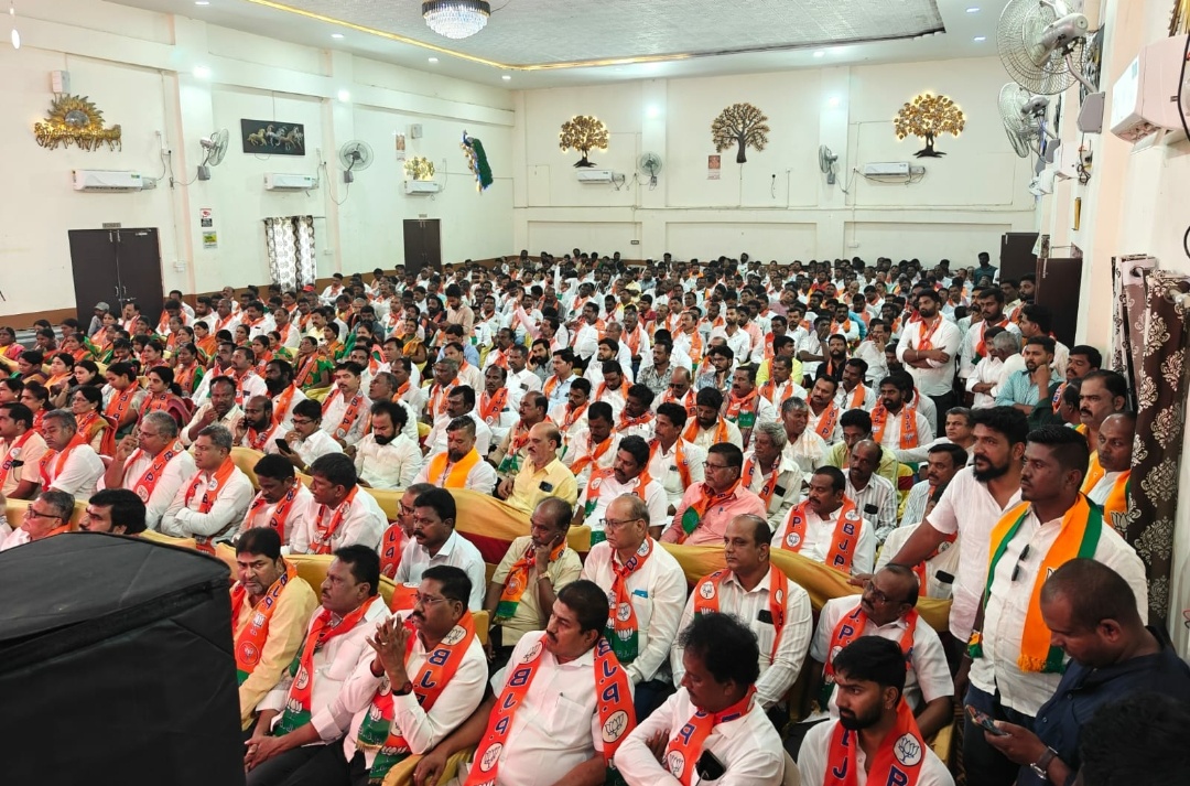 ಸೇವಾ ಜ್ಯೋತಿ ಯಾತ್ರೆಯಲ್ಲಿ ಅನಾವರಣಗೊಂಡ ಬಿಜೆಪಿ ಸಂಘಟನಾ ಬಲ