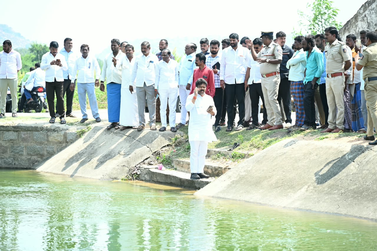 ಗಾಣೇಕಲ್ ಜಲಾಶಯದಿಂದ ನೀರು ಬಿಡುಗಡೆ: ಕುಡಿಯುವ ನೀರು, ಕೃಷಿಗೆ ಮೊದಲ ಆದ್ಯತೆ: ಶಾಸಕ ಬಸನಗೌಡ ದದ್ದಲ್