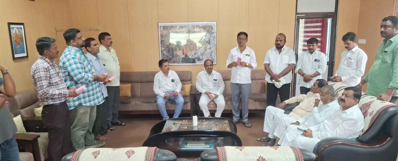 ಈಶಾನ್ಯ ಶಿಕ್ಷಕರ ಕ್ಷೇತ್ರದ ಚುನಾವಣೆ: ಶರಣಪ್ಪ ಮಟ್ಟೂರು ಪರ ಕೆ. ಶಾಂತಪ್ಪ ಮತಯಾಚನೆ