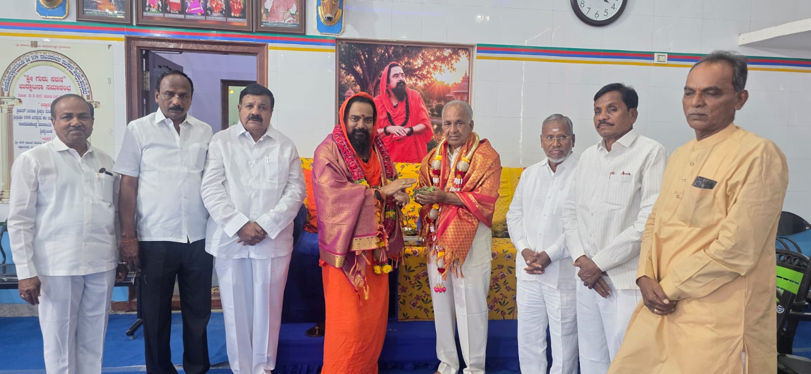 ಮಠ-ಮಾನ್ಯಗಳಿಂದ ಸಮಾಜದಲ್ಲಿ ಶಾಂತಿ, ಸೌಹಾರ್ದತೆ ವೃದ್ಧಿ: ಎನ್.ಎಸ್. ಬೋಸರಾಜು
