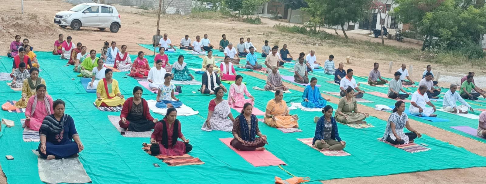 ಮಲ್ಲಿಕಾರ್ಜುನ ಬಡಾವಣೆಯಲ್ಲಿ ಎಂಟು ದಿನಗಳ ಉಚಿತ ಯೋಗ ಮತ್ತು ಪ್ರಾಣಾಯಾಮ ಶಿಬಿರ